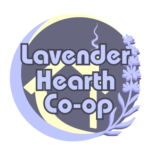 Lavender Hearth Co-op Logo